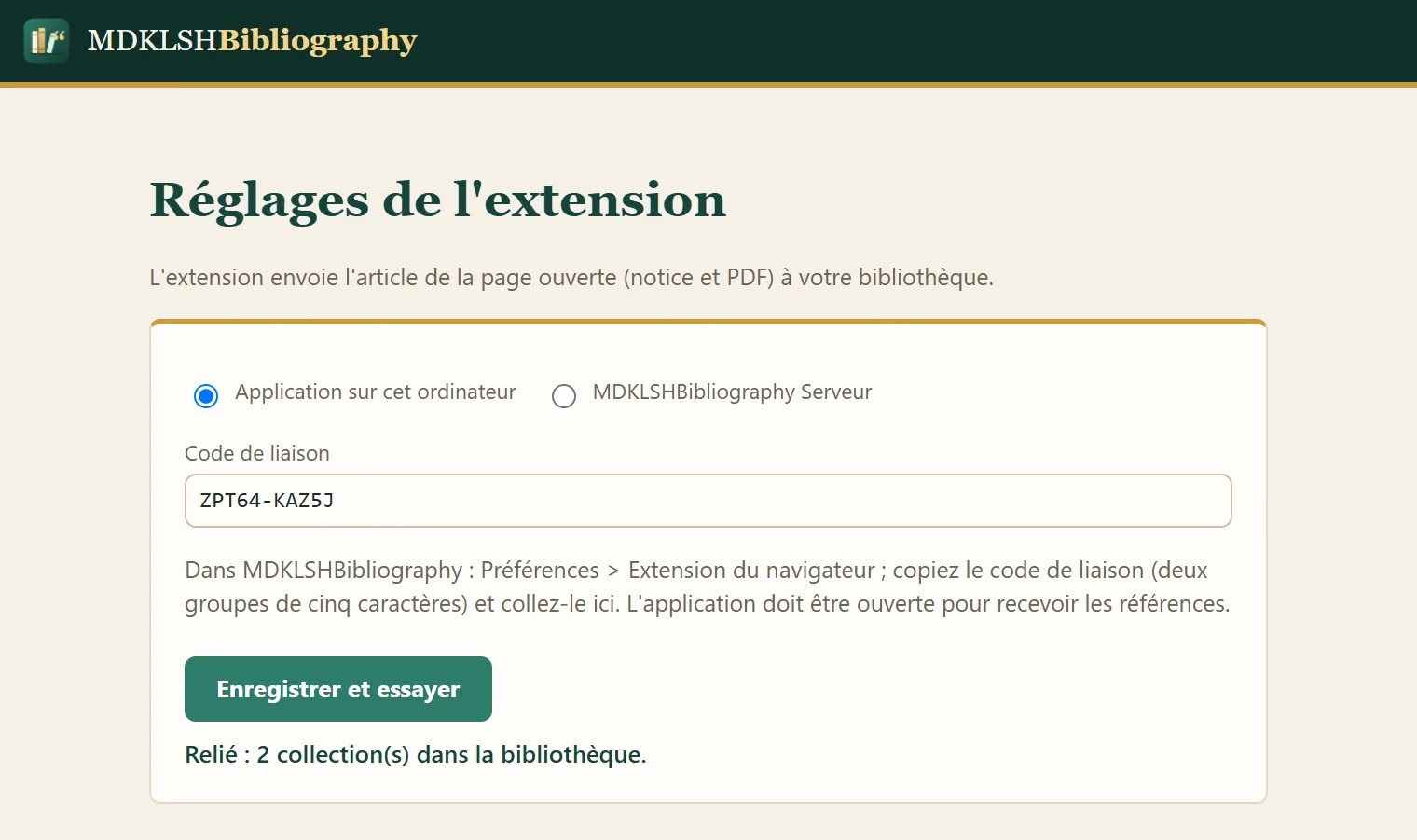 Extension de navigateur