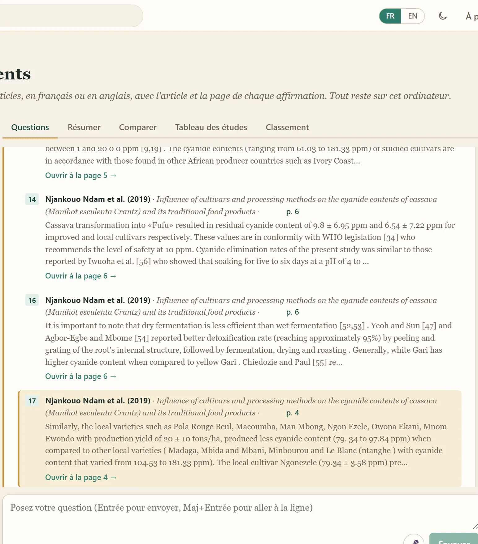 Interrogez vos documents